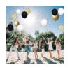 Globos de confeti negro y dorado paquete de 50 globos de_6