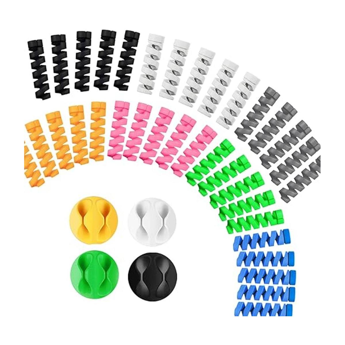 Fanoshon 35 protectores de cable de carga para cables de