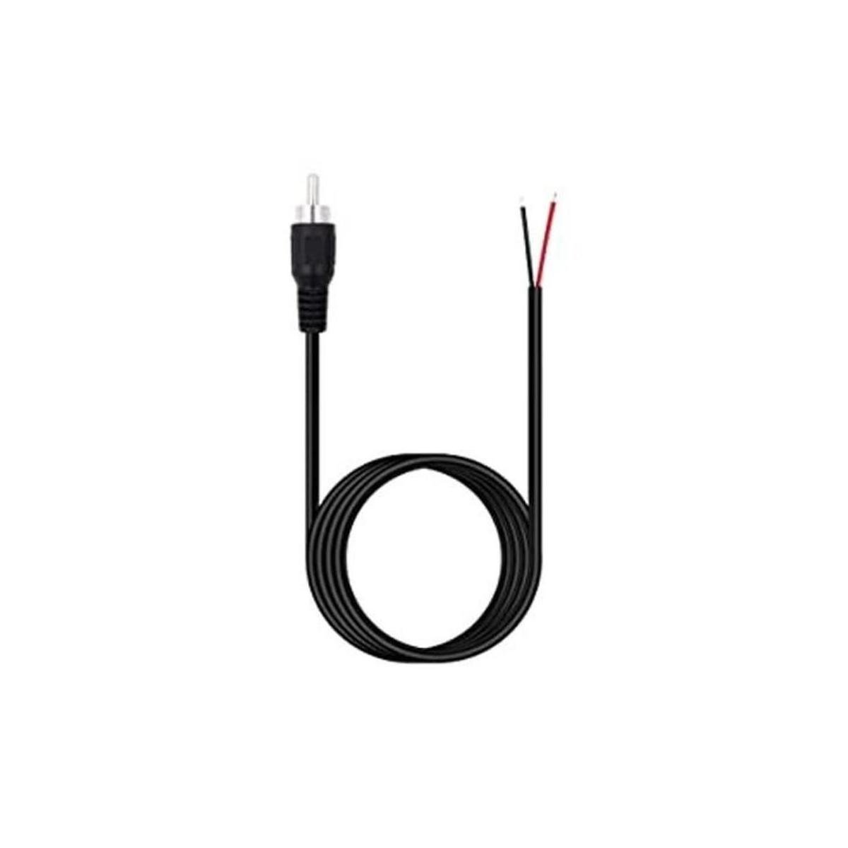Fancasee 6 pies Adaptador de conector RCA macho de