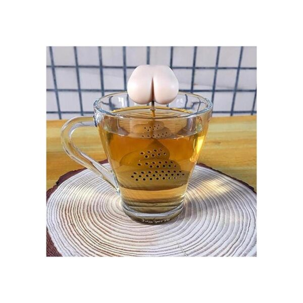 PCduoduo Divertida bola infusora de té de hojas sueltas