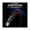Cable Lightning corto para iPhone de 1 pie de_4