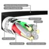 Cable Lightning corto para iPhone de 1 pie de_5