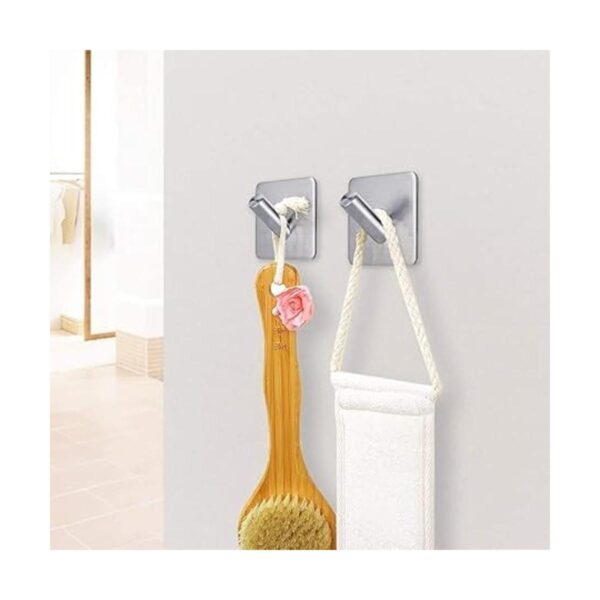 Fotosnow Ganchos adhesivos resistentes para toallas de