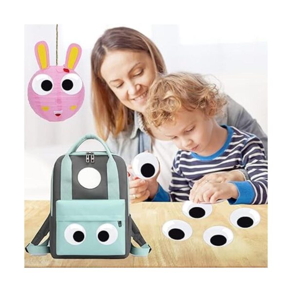 KIMOBER Ojos de 3 pulgadas para manualidades color negro