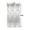 GOER Cortinas de flecos metálicas de 3.2 x 9.8 pies para_6