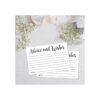 Juego de 50 tarjetas de consejos para novia y novio_2