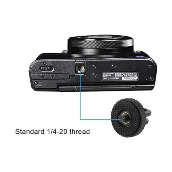 Alsukeay Adaptador de trípode con adaptador de cámara de_4