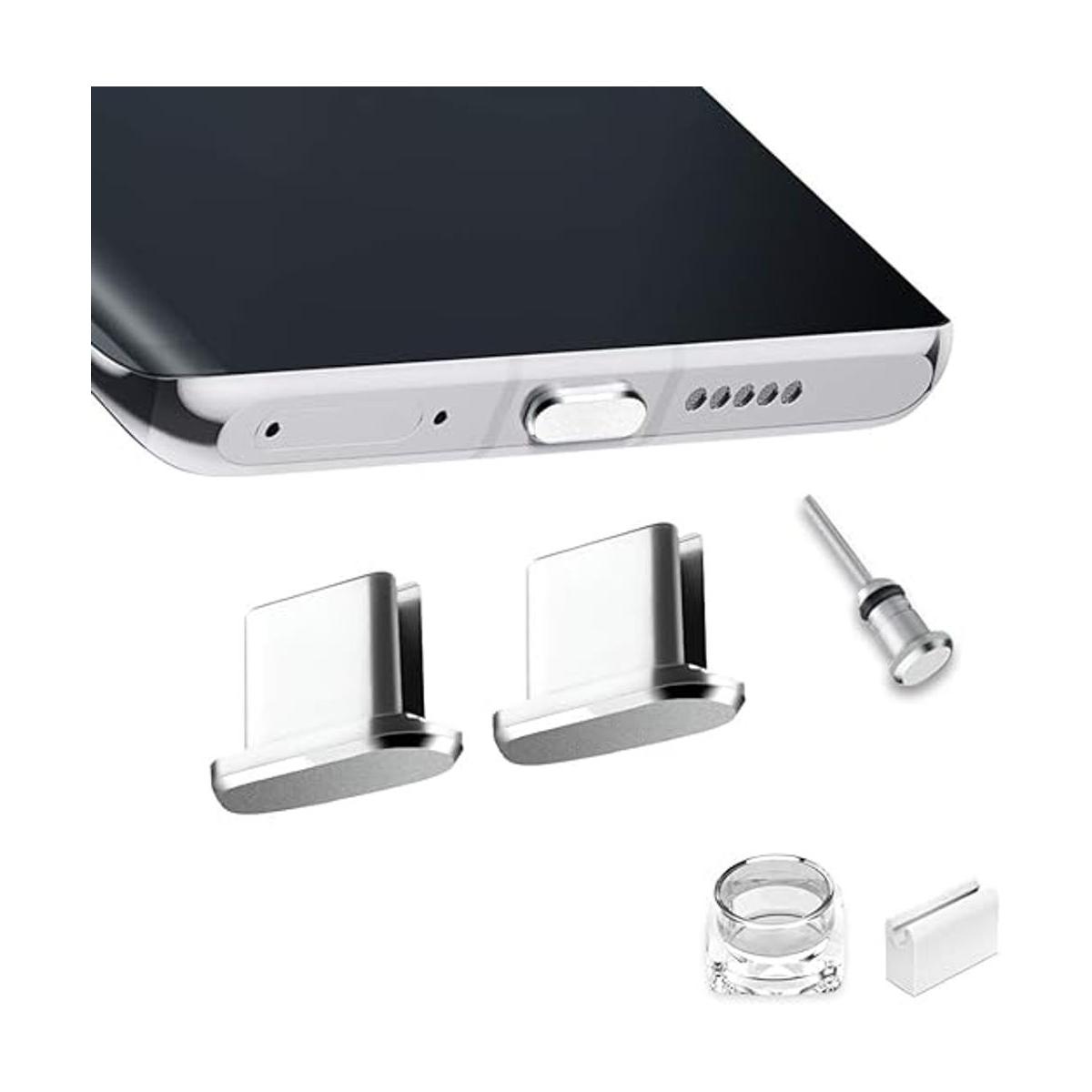 VIWIEU Tapones antipolvo USB C varios colores cubierta de