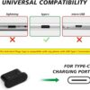 CaseBuy 20 tapones antipolvo USBC compatibles con Samsung_2