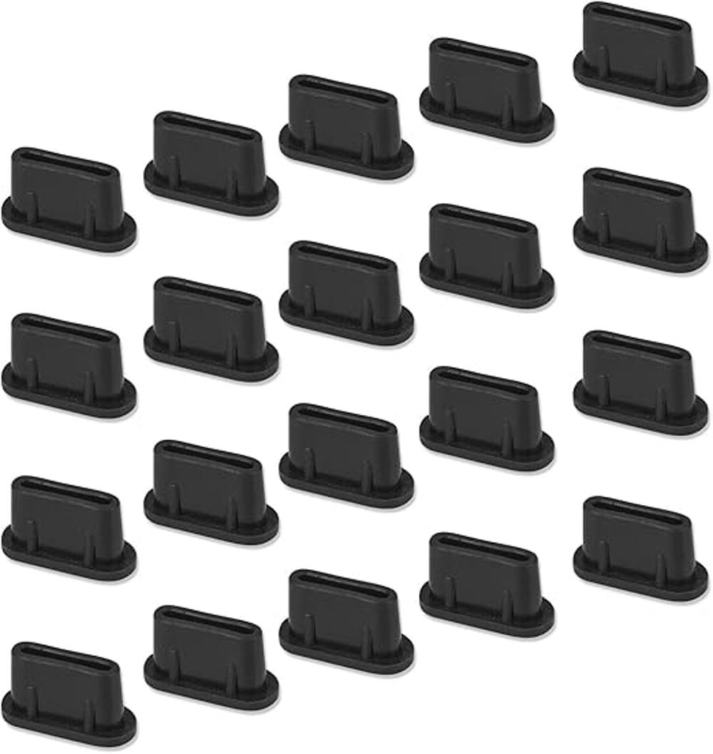 CaseBuy 20 tapones antipolvo USBC compatibles con Samsung