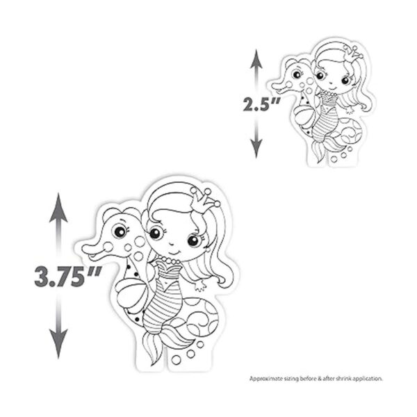 Juego de sirenas Shrinky Dinks Minis juego de actividades_3