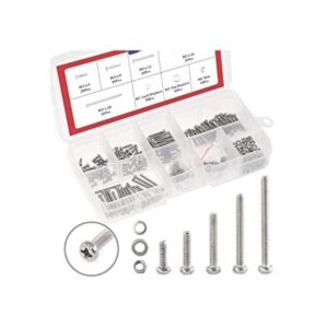 Hilitchi Kit surtido de 300 tornillos de cabeza de_1