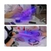 COSOOS Lámpara de luz UV para uñas lámpara negra de 395