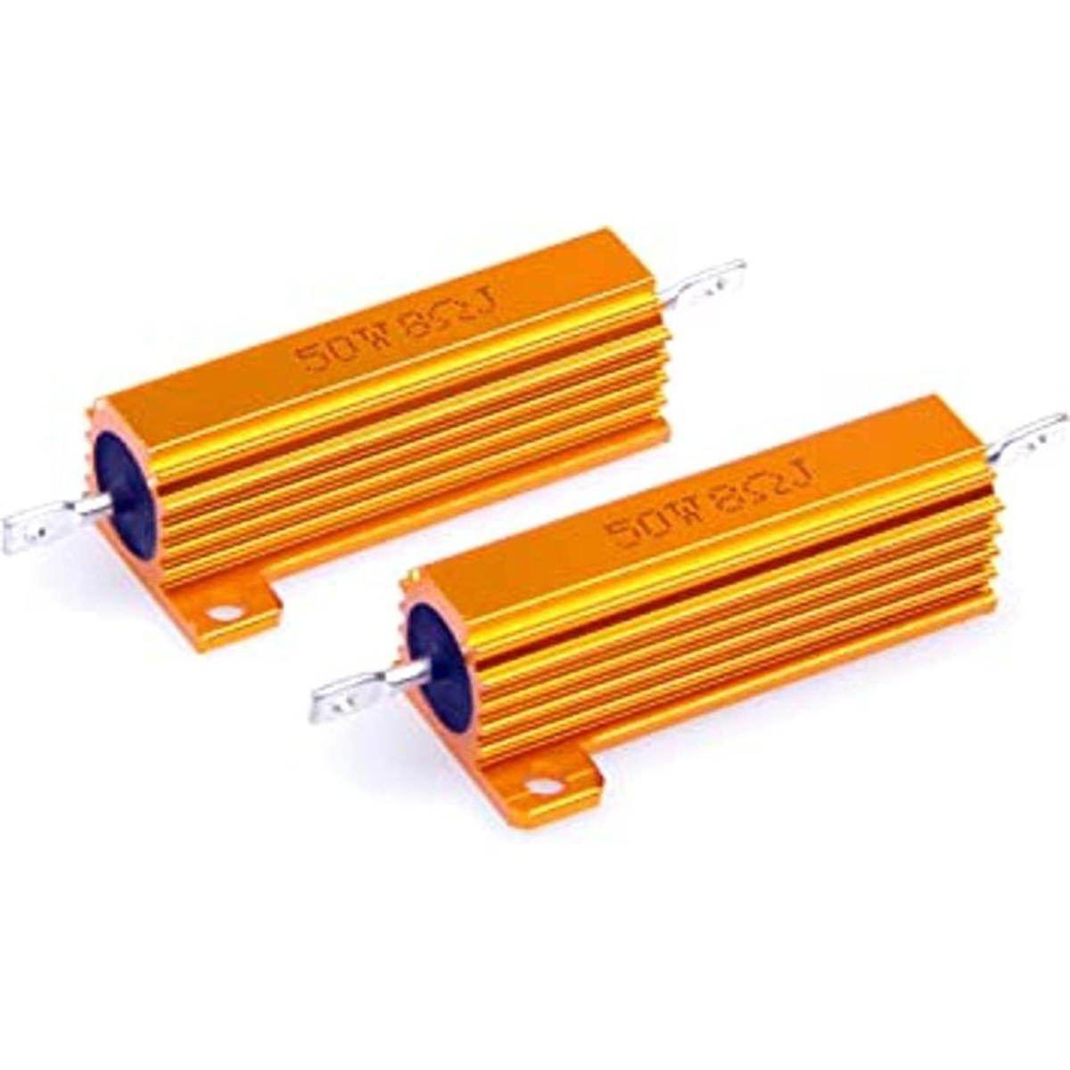 LM YN 2 Pcs de 50 W 8 Ohm 5 de aluminio Shell