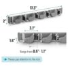 Mr. Pen Soporte de pared para trapeador y escoba 4