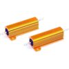 LM YN 2 Pcs 50 Watt 10 Ohm 5 electrónica Aluminio Shell_1