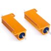 LM YN 2 Pcs 50 Watt 10 Ohm 5 electrónica Aluminio Shell_4