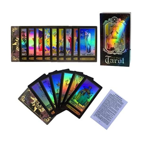 SUNHHX Juego de cartas de tarot 78 tarjetas de tarot_1