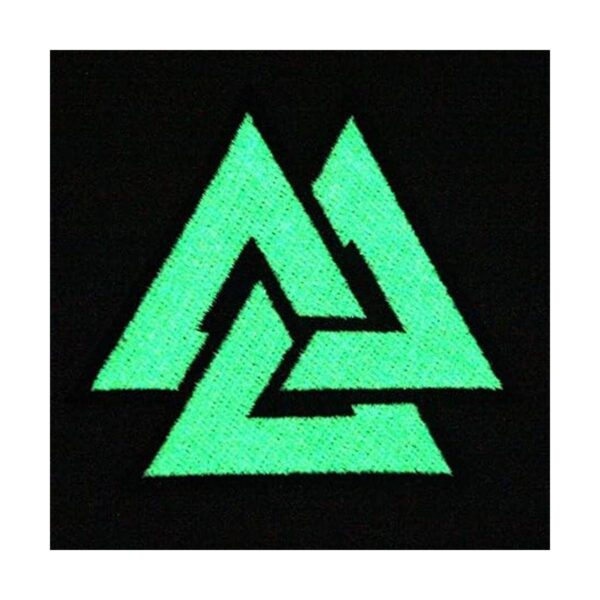 embtao brilla en la oscuridad Valknut Triángulo Símbolo_4