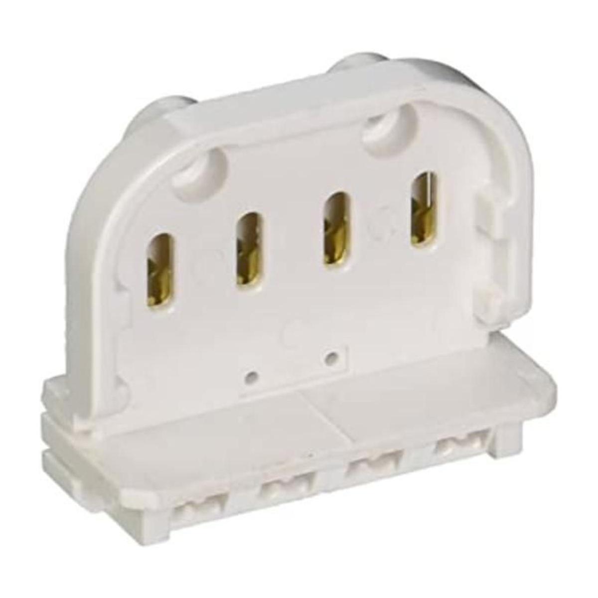 Leviton 13452 Portalámparas fluorescentes 2 tubos
