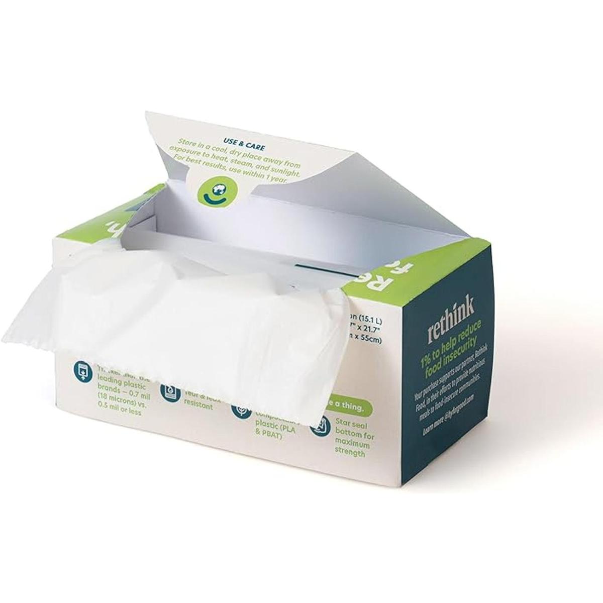 FOR GOOD Contenedor biodegradable de 4 galones
