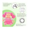 30 tiras de pestañas para muñeca para muñecas renacen_3