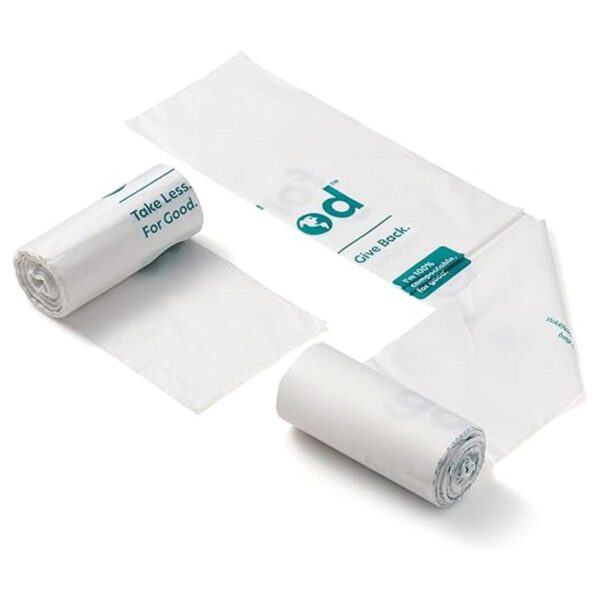 FOR GOOD Contenedor biodegradable de 4 galones