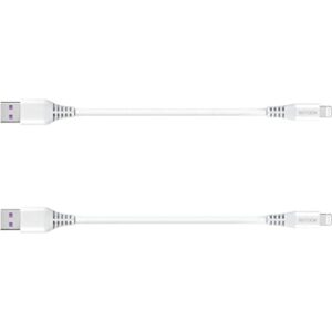 Cable de carga corto para iPhone paquete de 2 unidades de_1
