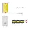200 chips de luces LED SMD blancas 5730 5630 0.224 in x_4