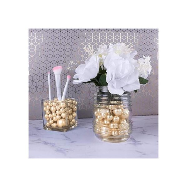 Elegantes cuentas de perlas pulidas brillantes para_3