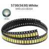 200 chips de luces LED SMD blancas 5730 5630 0.224 in x_3