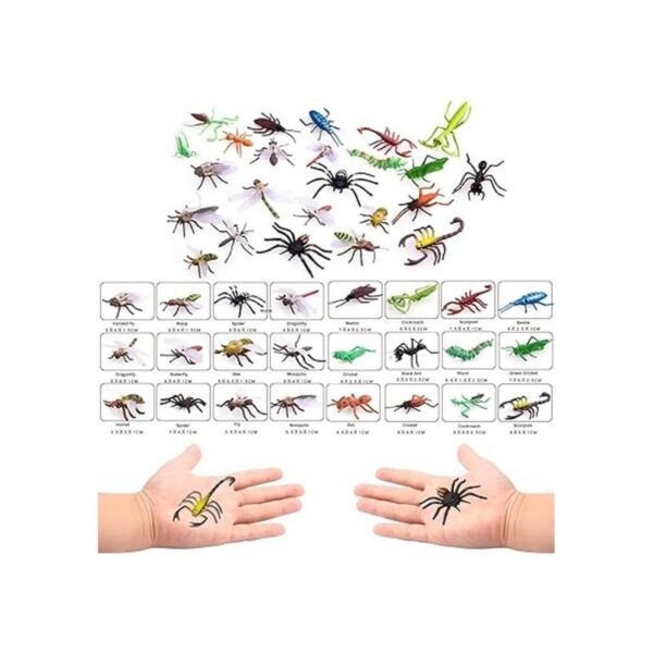Pinowu Figuras de juguete de insectos para niños y niñas_2