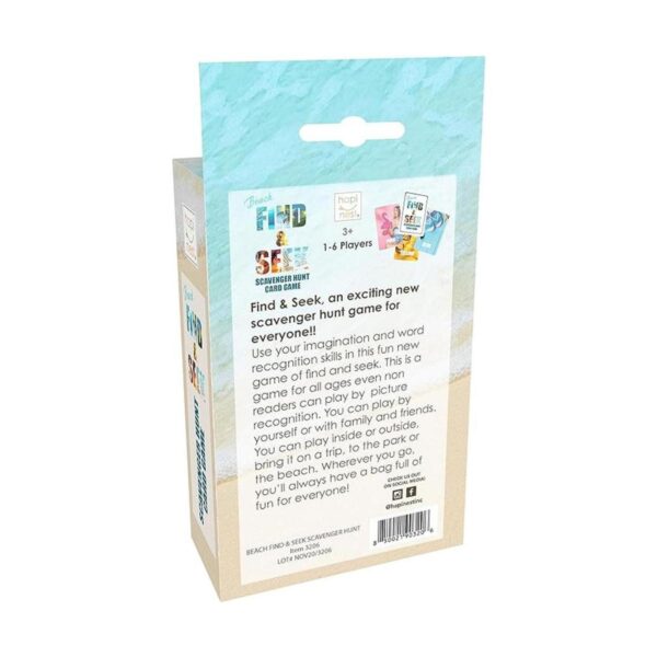 Hapinest Find and Seek Scavenger Hunt Juego de cartas_3