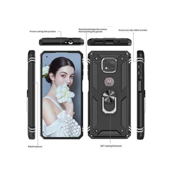 LeYi Funda para Moto G Power 2021 con protector de_3