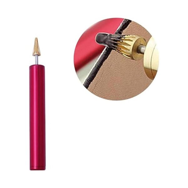 BUTUZE Práctico bolígrafo de tinte de borde de cuero_5