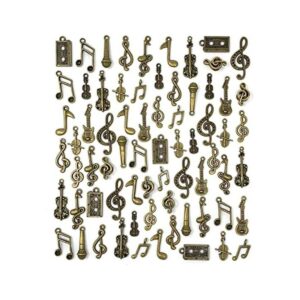 JIALEEY Música Charms Multistyle Instrumento Musical Notas