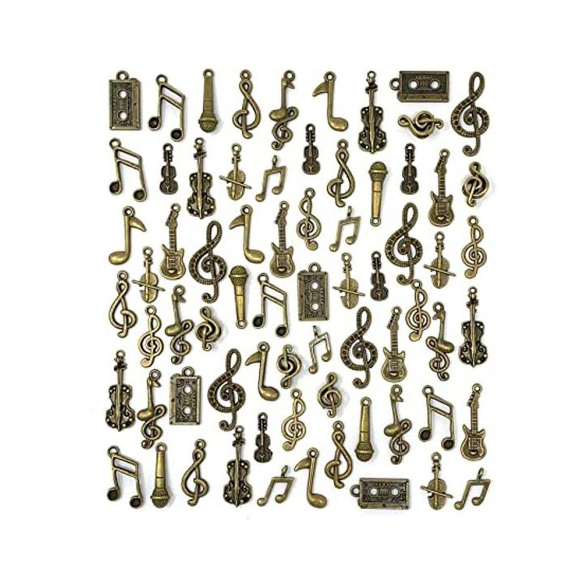 JIALEEY Música Charms Multistyle Instrumento Musical Notas