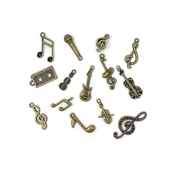 JIALEEY Música Charms Multistyle Instrumento Musical Notas