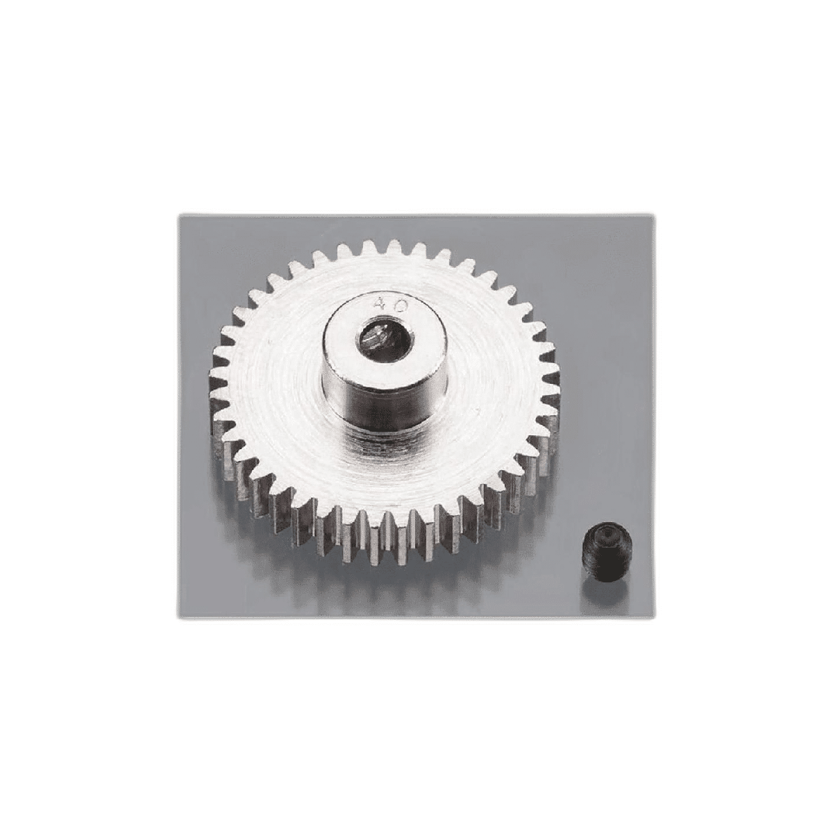 Robinson Racing 1040 Piñón de motor de acero niquelado