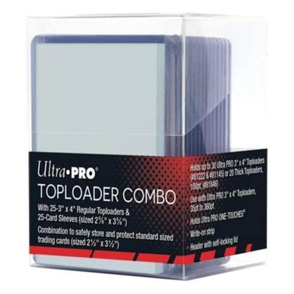 Ultra Pro Toploader Combo Incluye Toploaders fundas de_1