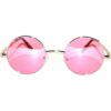 Gafas de sol de metal redondas con diseño retro y espejo_2