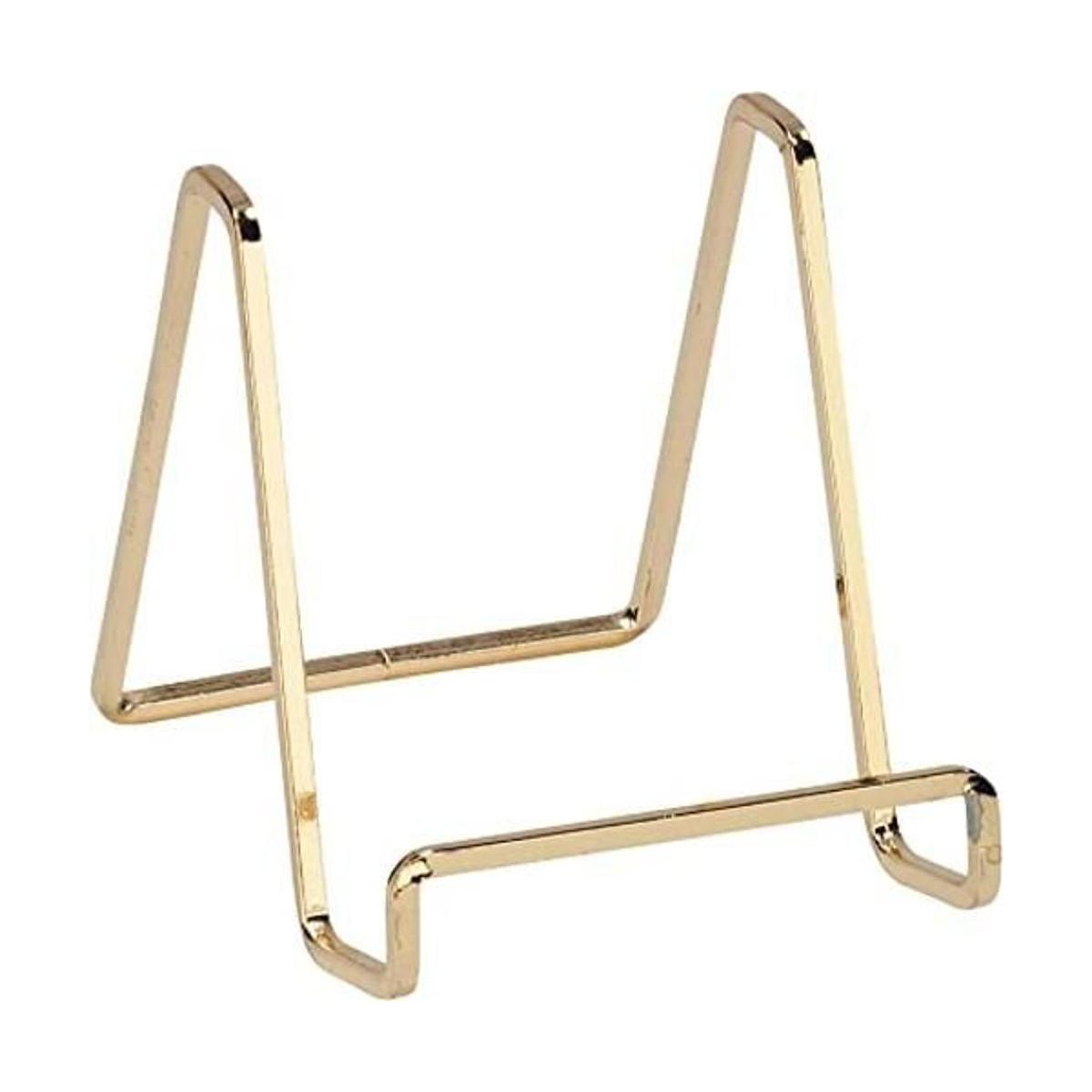TRIPAR Soporte de placa de alambre cuadrado de metal