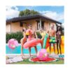 Pelota inflable de 16 pulgadas con purpurina para playa_2
