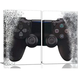 Póster de gamepad para pared diseño de videojuegos en_1