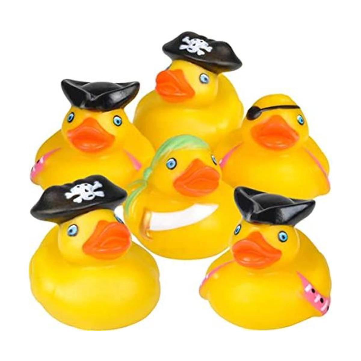 Patos de juguete de pato de goma pirata de San Patricio