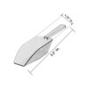 12 cucharadas de cocina de plástico acrílico transparente