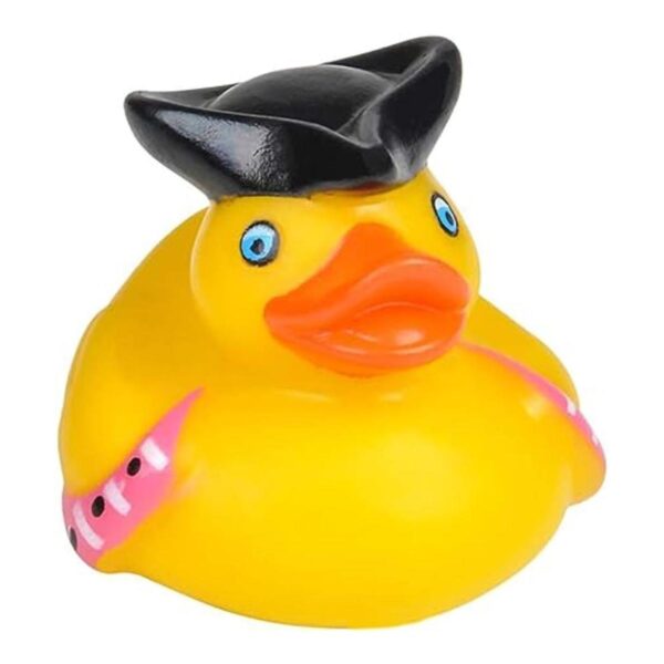Patos de juguete de pato de goma pirata de San Patricio_2