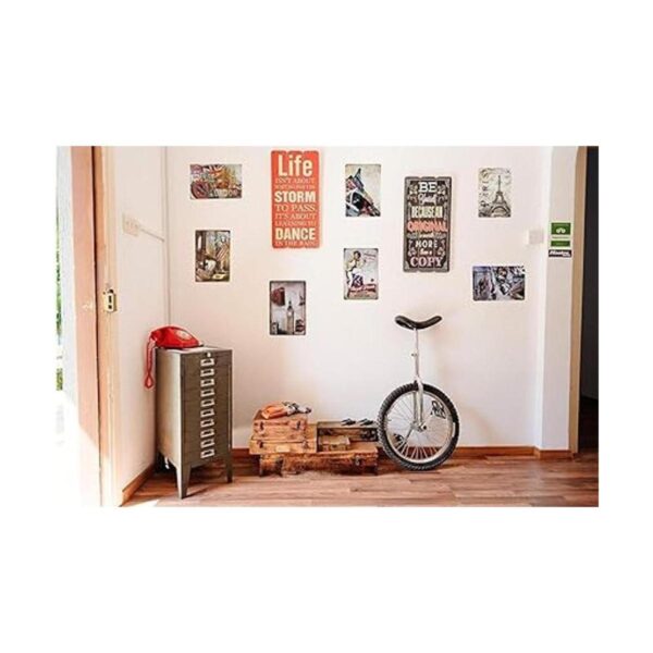 Funny Keep Gate cerrado cabra estilo vintage metal signo_5