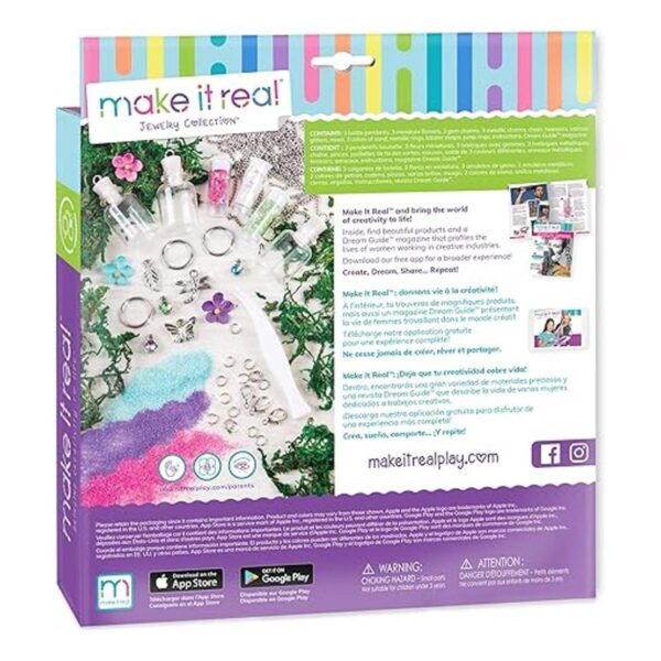 Make It Real Kit de fabricación de colgantes de botella de_2
