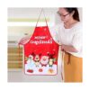Paquete de 2 delantales de Navidad delantales de cocina_3